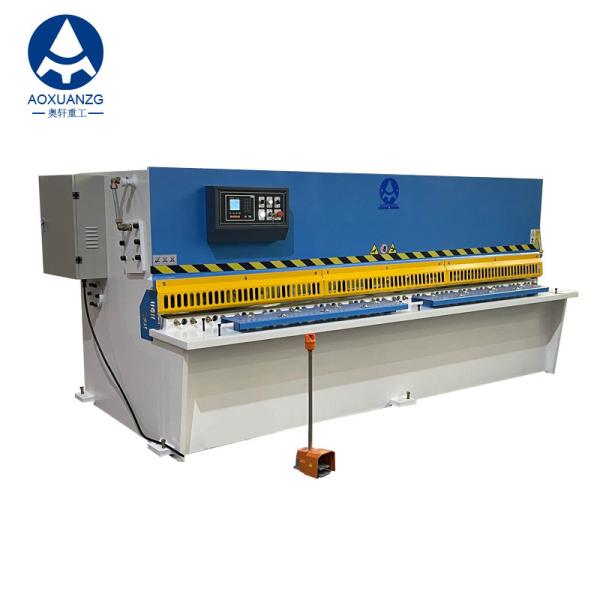6mm Thickness Metal Plate Cutting Machine Sheet 3200mm CNC Hydraulic Swing