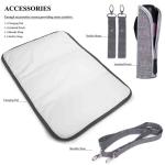 Shoulder Stylish Diaper Bags Duffle Multifunctional Washable Messenger Style