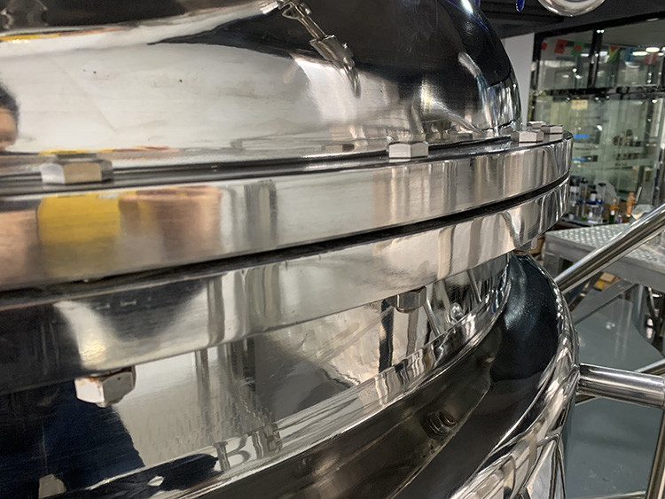 High Shear Homogenizing Vacuum Emulsifier Mixer Lotion Emulsifying Machine