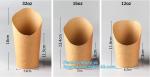 french fries and chips paper package cone or box,food take away box, paper donut