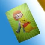 print custom lenticular cards 3D Dynamic cards animation lenticular card sale