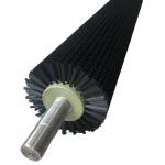 Industrial Nylon Roller Brushes Cylindrical Brush For Surface Cleaning
