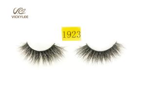 Quality Black Synthetic Fabric 0.05mm Dramatic False Lashes wholesale