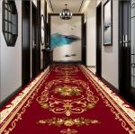 European Style Polyester Fiber Custom Commercial Floor Mat For Entrance Corridor