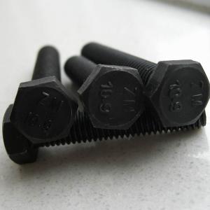Quality Black Steel Bolts Grade 10.9 DIN 933-1987 wholesale