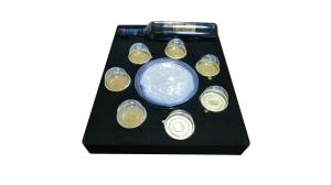 Quality Moisture Proof PVC Blister Packaging Box Black For Wine Bottle Cups wholesale