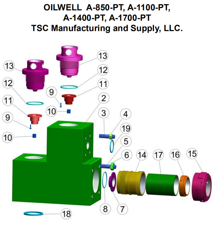 Weatherford E-2200 mud pump Zirconia Liners, EWCO/LEWCO E1600 MUD PUMP, E800 MUD PUMP, E-600 MUD PUMP FLUID END LINER
