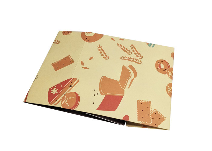 Reusable Custom Printed Cardboard Packing Boxes For Bakery Eco - Friendly
