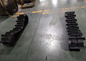 Quality 300mm Width Continuous Agricultural Rubber Tracks For Rice Cutting Machine wholesale