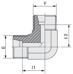 90 Degree Elbow Hydraulic Bite-Type Tube Fitting 1c9/1d9 with Good Price