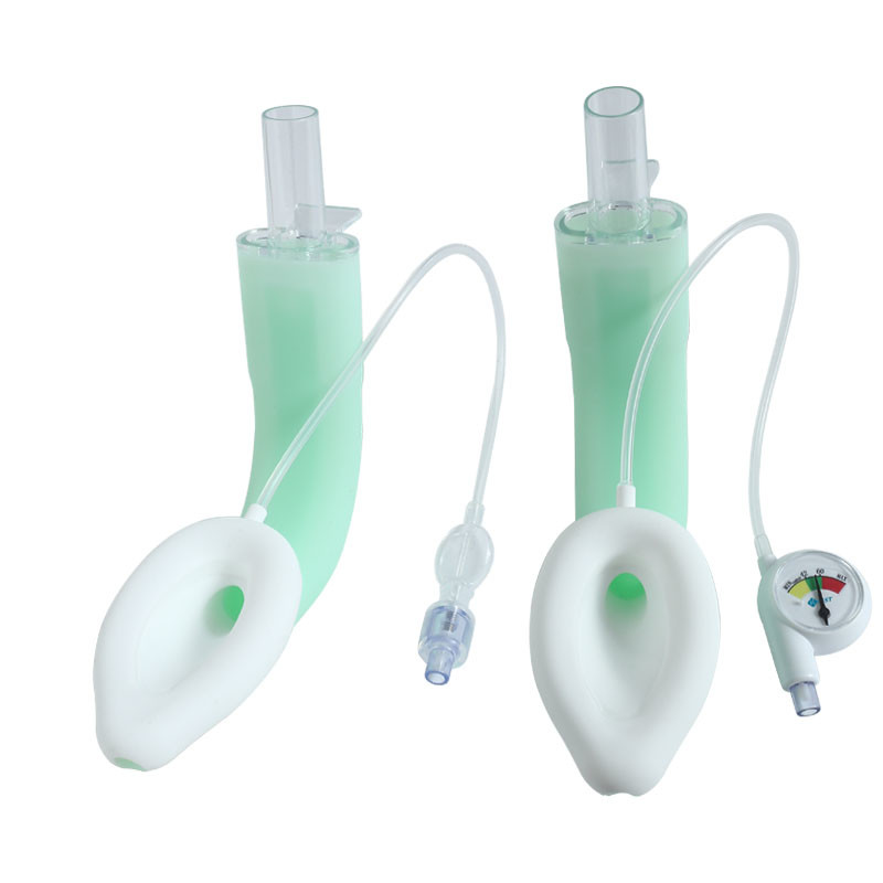 Factory Supply Laryngeal Mask For Emergency Medical Silicone Disposable Double-lumen Laryngeal Mask