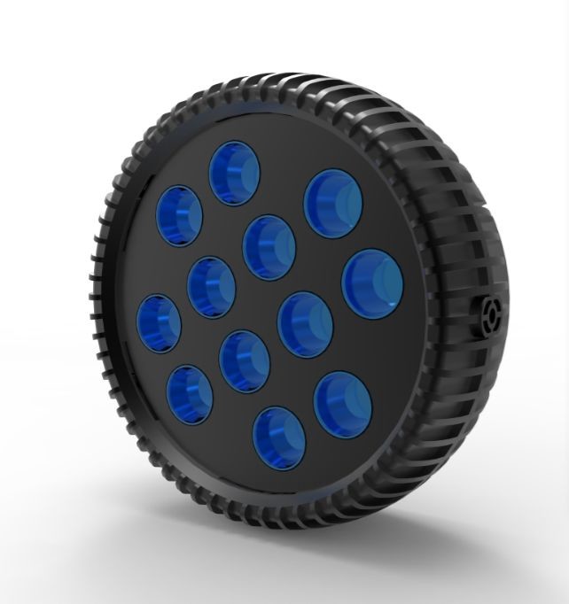 12 PCS 15W RGBW UV 5IN1 6IN1 LED Par Wedding Stage Light