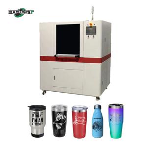Quality Diameter 100mm Digital Flatbed Printer For Cylinder And Conical Bottles wholesale