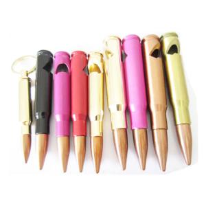 Quality Cool innovative men gift box, die casting zinc alloy affordable gift, cheap bullet bottle opener / keychain wholesale
