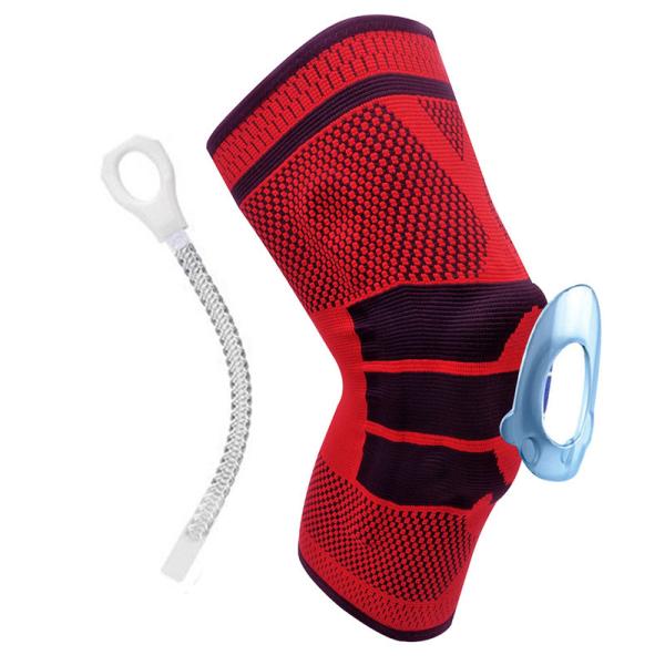 nylon silicon knee sleeve Compression Knee Brace Knee Support For Running