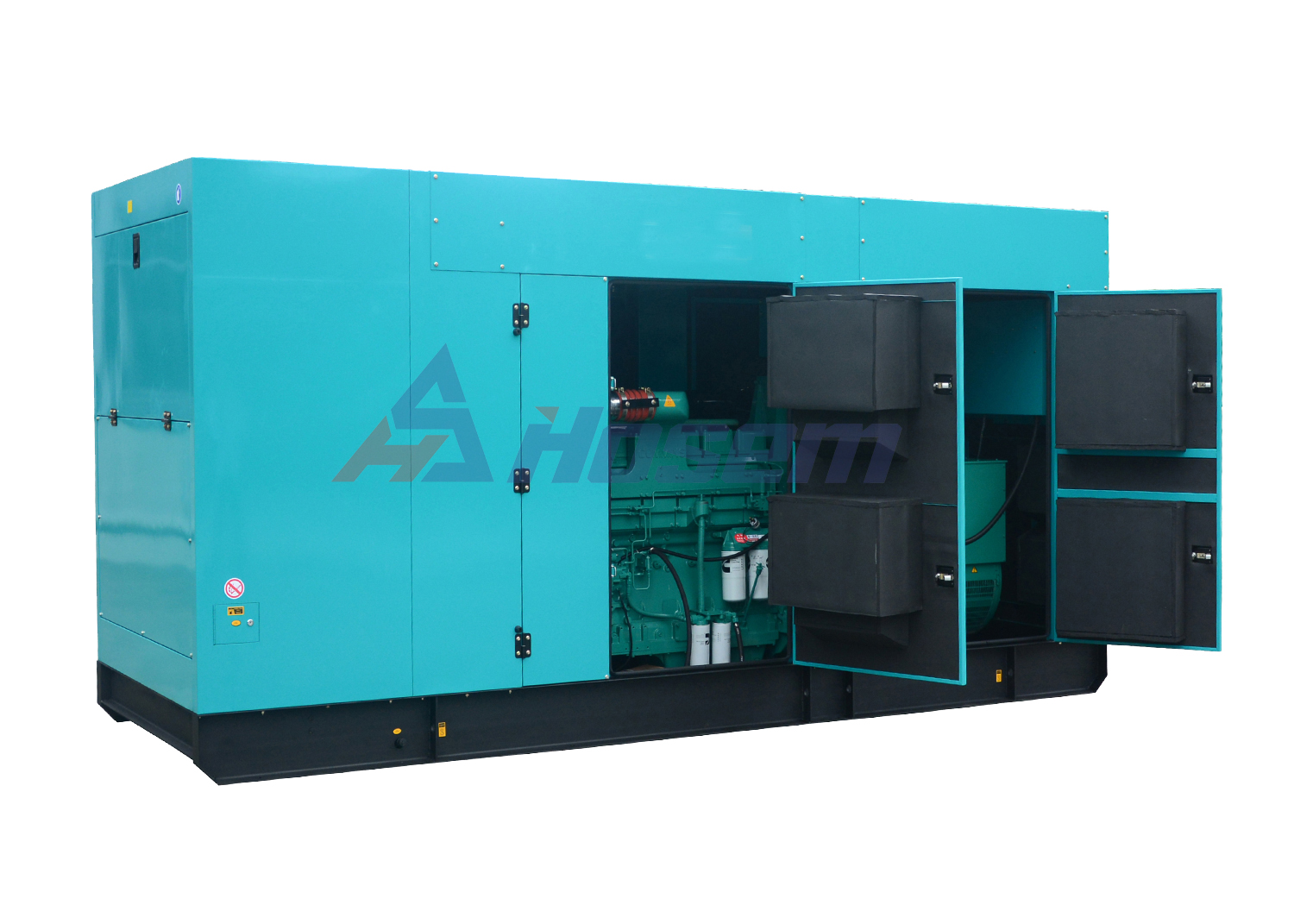 Diesel Powered Electric Generator with Doosan Diesel Engine P158LE 400kVA For Continue Working