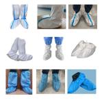 Waterproof SF Disposable Shoes Cover Industrial Safety Boots Cover With Tie
