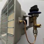 OEM ODM Heat Powered Stove Fan 0.01mm Alu ABS Home Application