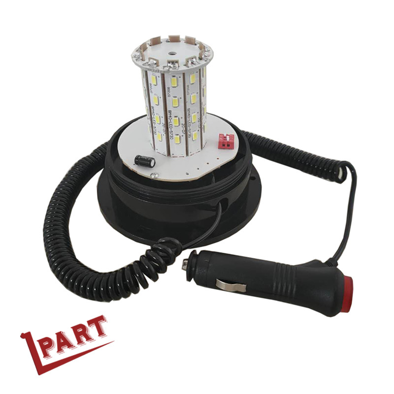 Strobe Warning LED Forklift Lights Forklift Flashing Beacon With Sound Button