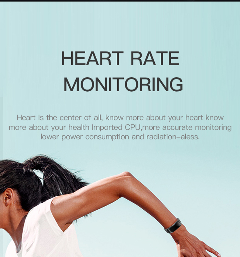 0.96inch Heart Rate Monitor Smart Watch Waterproof Ip67 Answer Call Sleep Tracker 90MAH