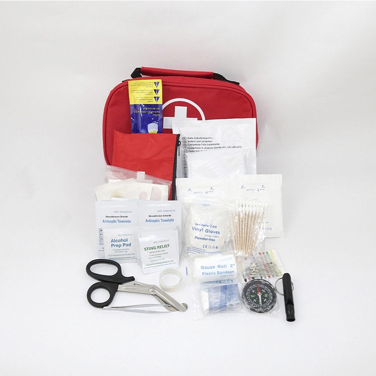 Wholesale First Aid Kit Supplies First Aid Kit Bag with a mini pocket