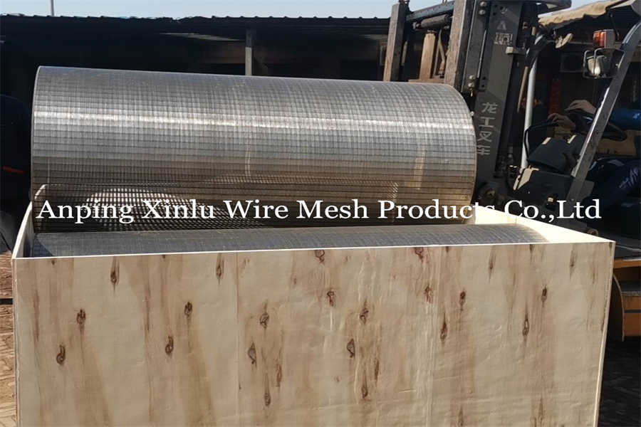 Chemical Petroleum Rotary Screen Drum 1800mm Length Stainless Steel Filter Cylinder