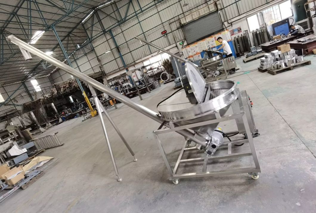 Factory Screw Conveyor for Fertilizer/Flour/Coffee Powder/Sulfur Powder Auger Feeder