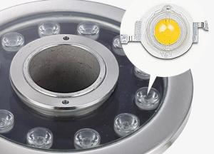 Quality IP68 RGB Recessed Underwater LED Lights Waterproof For Pool Fountains wholesale