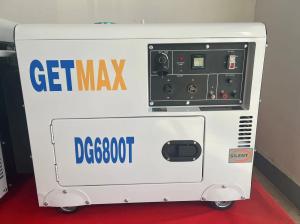 Quality White 9500T Silent Diesel Generator Electric Start Silent Generator wholesale