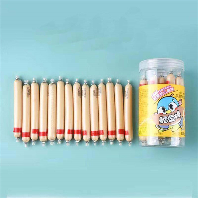 Food Grade OEM Design Plastic Sausage Casing For Sausages