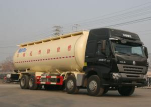 Quality High Safety Bulk Cement Truck Tanker Trailer 371HP 8X4 LHD 36-45CBM wholesale