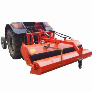 Quality 280kg Tractor Road Sweeper Machine Taking Up Dirt 1600mm Working Width wholesale