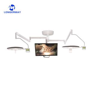 Quality Led Surgical Lights Germany Spare Parts Good Prices With Carmera Double Head Celling Veterinary Use Surgery Lamps Good Prices wholesale