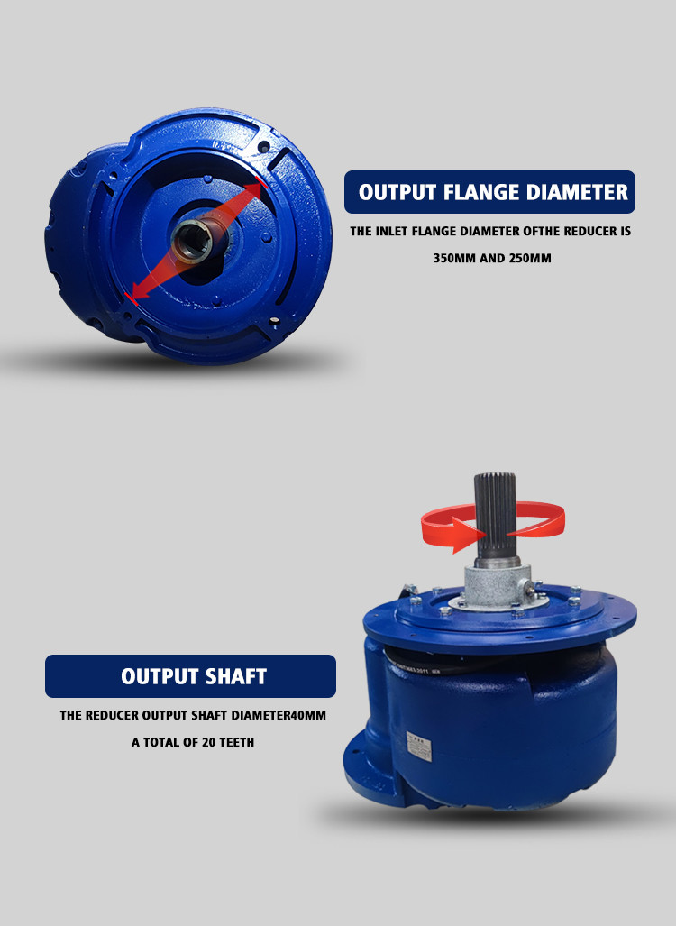 Customized Gear Reducer OEM For 219-273 Series Screw Feeder