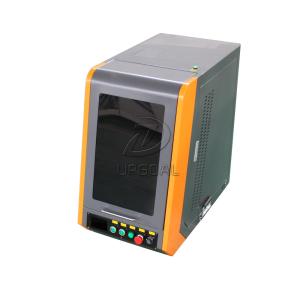 Quality Closed Type 20W 110*1100mm Fiber Laser Marking Machine for Metal wholesale