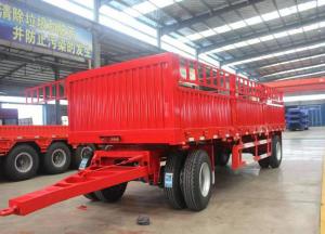 Timber Transport Full Trailer With Capacity 2/3 Axle And Durable Draw Bar Design