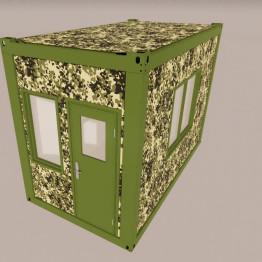 lightweight steel Construction Container House / Detachable Simple Container