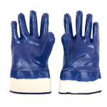 Durable Versatile Chemical Resistant Gloves Blue Nitrile Coated Gloves