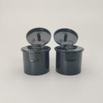 OEM Leakproof 24/410 Black Plastic Flip Top Cap With Screw Lock