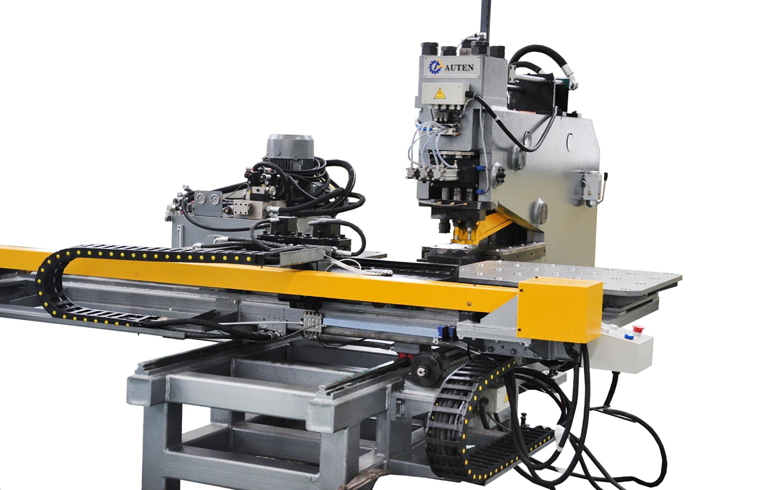 High Efficiency CNC Plate Punching Drilling Marking Machine Easy Operation With Fast - Speed