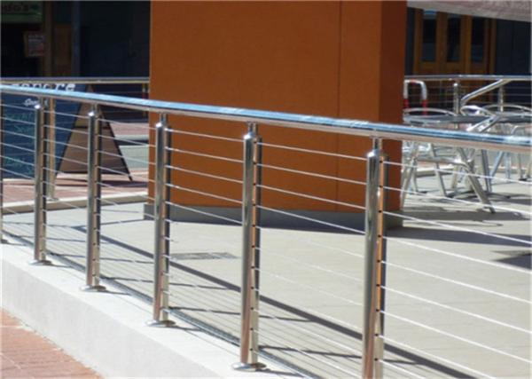 314 316 Stainless Steel Railing Stair Wire Balusters With Wire Fitting