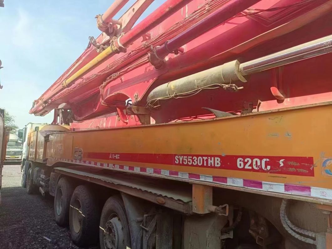 2013 Concrete Pump Truck 62m Mercedes Benz Chassis Machine Equipment Truck Mounted Pump