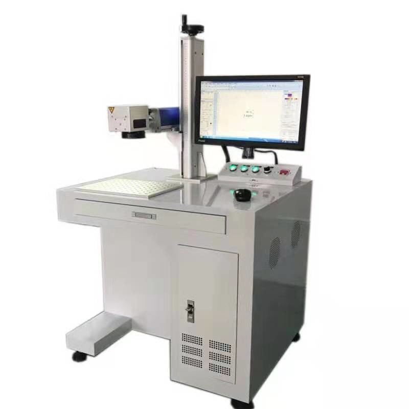 20/30/50W fiber laser making machine desktop laser fiber marking machine for metal