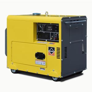 Quality Single Phase Portable Gasoline Generator Silent 3kVA 5kva 3000rpm Air Cooled wholesale