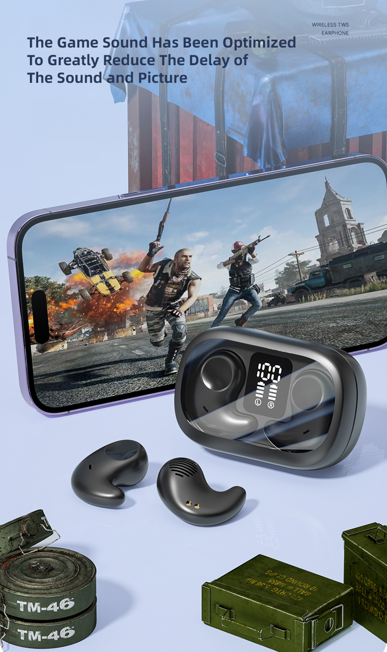 Mini TWS Wireless Earbuds for Clear Voice Call DHL.UPS.FEDEX.EMS Shipping Compatible