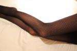 Sexy Lace Knee Silk Patterned Tights Stockings Leggings Permeable