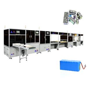 China Lithium Battery Welder Machine For Battery Cell Pack  Automatic Multi-Functional 18650 Battery Assembly Line on sale