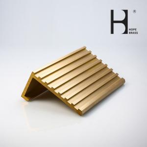 Quality Solid Anti Rust Brass Stair Nosing HPB59-2 Non Skid Stair Treads wholesale