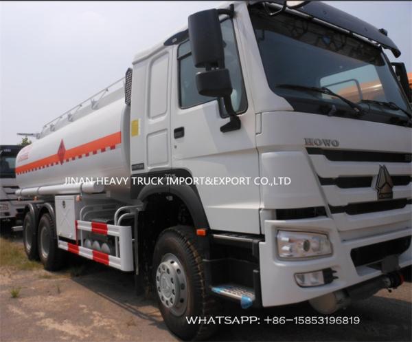 Sinotruk Howo Heavy Cargo Truck 20cbm Oil Tank Transport Truck For Philippines