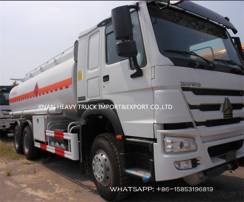 Sinotruk Howo Heavy Cargo Truck 20cbm Oil Tank Transport Truck For Philippines Market